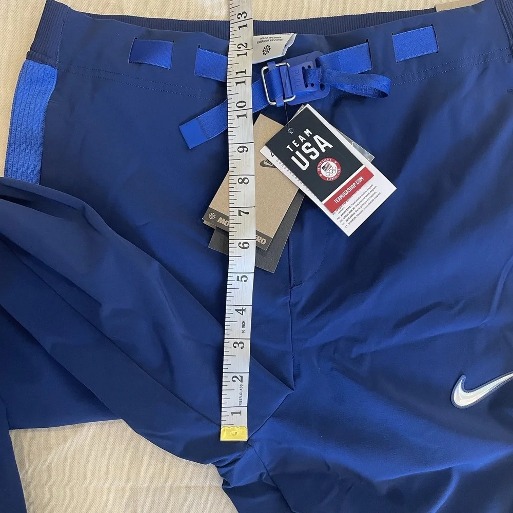 Nike DZ3574-492 Olympic Team Issued USA Track Pants Womens Size M Tall RTL $300‎